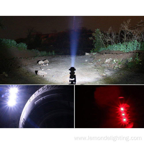 Solar Power Emergency LED Flashlight Torch Light